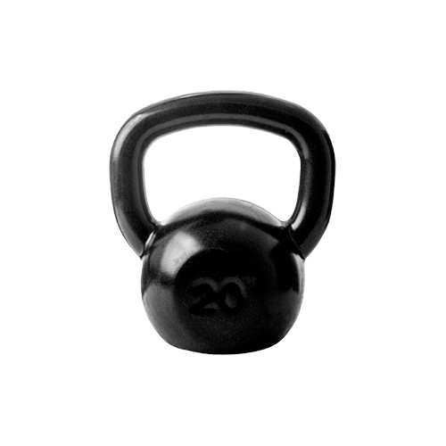 Kettlebell Rovek em ferro fundido - peso russo para treino funcional e cross training